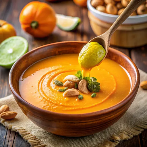 Jesienna Zupa Dyniowa z Nerkowcami